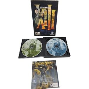 Thirteen XIII PC CD-Rom Game Ubisoft 2003 Tested Working Complete 4 Disc w/ Box